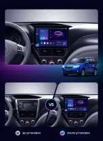Магнитола для Subaru Forester 3 (SH) 2008-2013, Impreza GH, GE - Teyes CC3-2K монитор 13", QLED+2K, Android 10, Быстрая, 4G SIM-слот, CarPlay