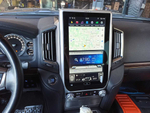 Магнитола для Toyota Land Cruiser 200 2015-2021 (без JBL) - Kuberg ZF-1807L-GE "Тесла-Стиль" монитор 13.6" на Android 13, 8/128ГБ, Carplay, 4G SIM слот