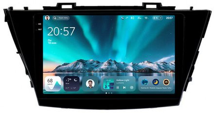 Магнитола для Toyota Prius Alpha 40 2014-2021 (правый руль) - Teyes CC4 монитор 9.2" 2K QLED на Android 14, Snapdragon 680, DSP, CarPlay, 4G SIM-слот