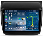 Магнитола для Mitsubishi L200 4 2006-2015, Pajero Sport 2 2008-2015 - Teyes CC4-PRO монитор 9.5" 2K QLED на Android 13, Snapdragon 778G, ИИ, CarPlay, DSP, 4G SIM-слот