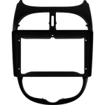 Комплект рамки с разъёмами 9"+can Peugeot 206 1998-2012