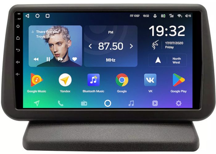 Магнитола для Nissan Note 2005-2013 (вместо верхнего бардачка) - Teyes SPRO+ SPLIT Android 10, ТОП процессор, 3/32 ГБ, 4G SIM-слот