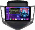 Магнитола для Chevrolet Cruze 1 2009-2012 (рамка черная) - FarCar BM045M-2K монитор 9.5" 2K QLED на Android 14, TS10, 4+32Гб, CarPlay, 4G SIM-слот
