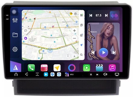 Магнитола для Toyota Alphard 20, Vellfire 2008-2014 (более 10 динамиков, рамка-накладка) - FarCar XXL10-9536-10F2B монитор 10.36" 2K QLED на Android 14, TS20, 8+256Гб, CarPlay, 4G SIM-слот