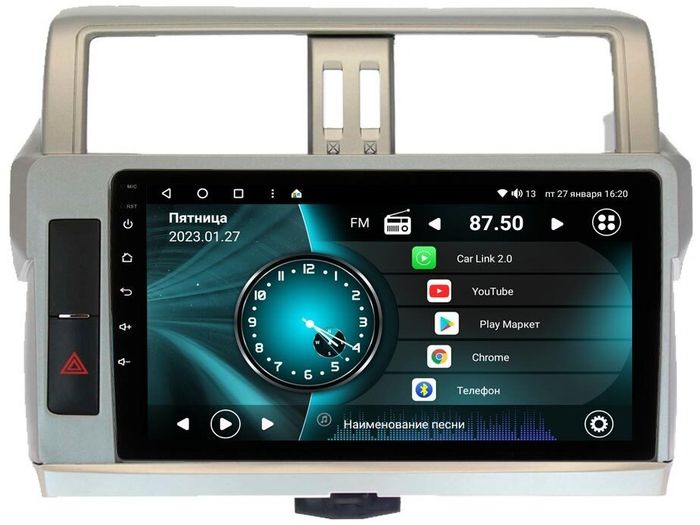 Магнитола для Toyota Land Cruiser Prado 150 2014-2017 - Vaycar VA77-0531 на Android 13, 8-ядер, 2Гб-32Гб, 4G SIM-слот