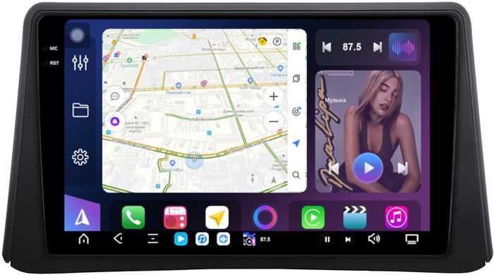 Магнитола для Opel Mokka 1 2012-2015 - FarCar GX235M монитор 9.5" 2K QLED на Android 14, TS20, 6+128Гб, CarPlay, 4G SIM-слот