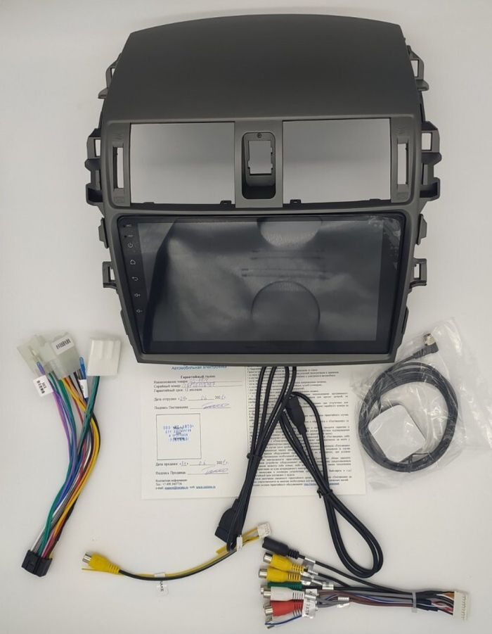 Магнитола для Toyota Corolla 2006-2013 - Airok RI-1104 Android 12, ТОП процессор, 8/128Гб, SIM-слот