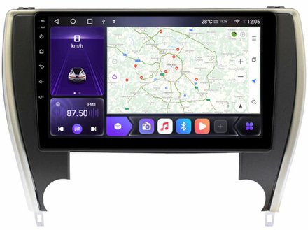 Магнитола для Toyota Camry 2014-2018 (USA) - Kuberg SF-1608A IPS, Android 10, 8 ядер (TS18), 4G SIM-слот