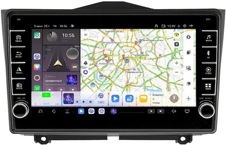 Магнитола для Lada Granta 2018+ - Kuberg OL-9063 (кнопки и крутилки) Android 13, TS20, 6+128Гб, CarPlay, 4G SIM-слот