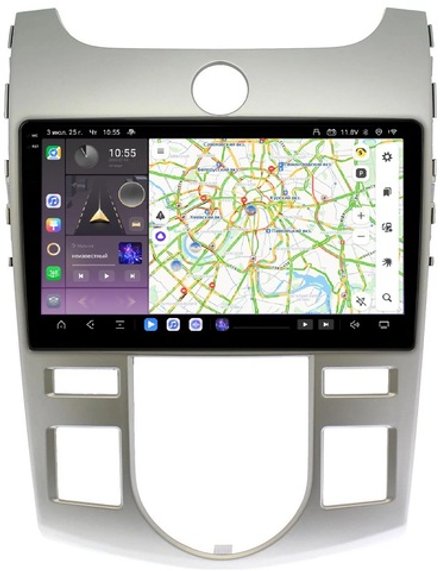Магнитола для KIA Cerato 2 2008-2013 (климат) - Kuberg OL-9736-A QLed+2K, Android 13, TS20, CarPlay, 4G SIM-слот