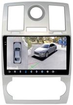 Магнитола для Chrysler 300C 2004-2007 (дорестайл) - FarCar BX206M-360 монитор 9.5" 2K QLED на Android 13, Быстрая, CarPlay, 4G SIM-слот, 4 камеры в комплекте