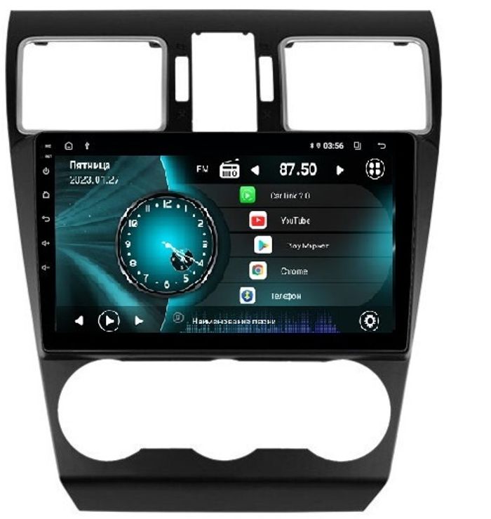 Магнитола для Subaru Impreza 2015-2018, Subaru Forester, XV 2015-2018 - Vaycar VA71-0901-2K на Android 13, 8-ядер, 2K QLED, ТОП процессор, CarPlay, 4G SIM-слот