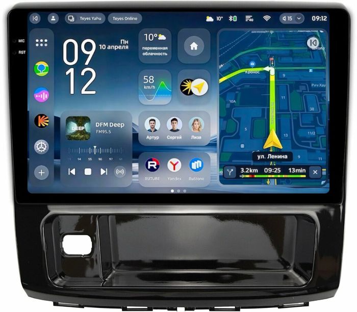 Магнитола для Haval H9 2015-2021 - Teyes CC4-PRO монитор 10.36" 2K QLED на Android 13, Snapdragon 778G, ИИ, CarPlay, DSP, 4G SIM-слот