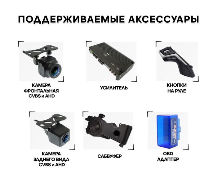 Магнитола для Toyota 200х100мм - WideMedia с кнопками и крутилками, дисплей 7" IPS на Android 9, CarPlay