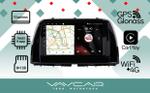 Магнитола для Mazda CX-5 2011-2017 - Vaycar VA41-2007 на Android 13, Быстрая, 4G SIM-слот