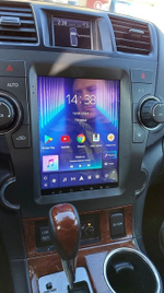 Магнитола для Toyota Highlander 2 XU40 2007-2013 (без JBL) - Teyes TPRO 2 монитор 9.7" QLED в стиле "Тесла" на Android 10, TS10, 4G SIM-слот