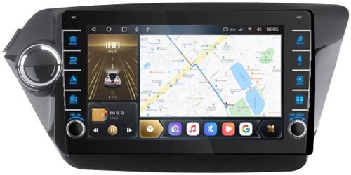 Магнитола для KIA Rio 3 2011-2017 (QB) - Kuberg OL-9731 (кнопки и крутилки), Android 12, TS10, CarPlay, 4G SIM-слот