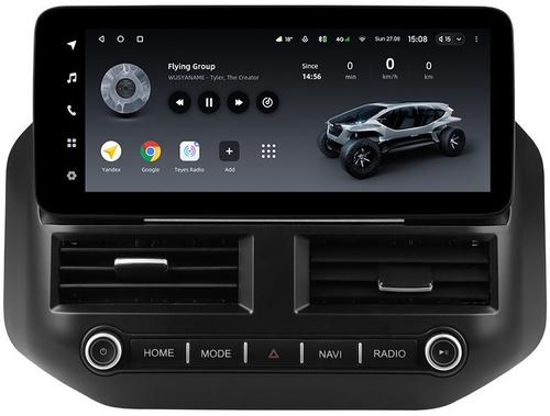 Магнитола для Mitsubishi Pajero 3, Montero 3 1999-2006 - Teyes LUX ONE ROUND монитор 12.3" 2K QLED на Android 10, CarPlay, 4G SIM-слот