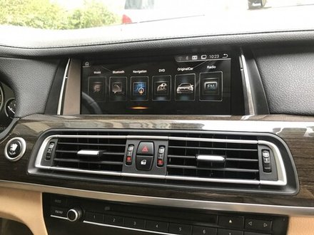 Магнитола для BMW 7-серия F01/F02 2009-2012 CIC - RDL-6217 монитор 10.25" на Android 13, 8+128Гб, CarPlay, 4G SIM-слот