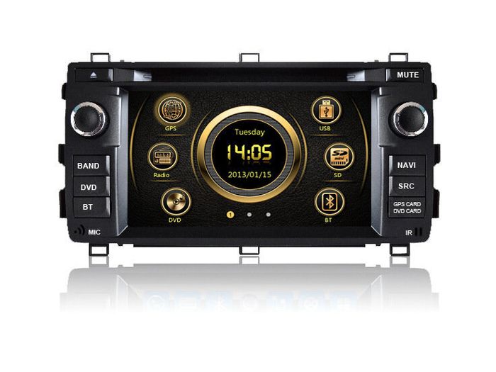 Магнитола для Toyota 200х100мм - Kuberg KR-7089-S10 на Android 10, Быстрая, 4G SIM-слот, CarPlay