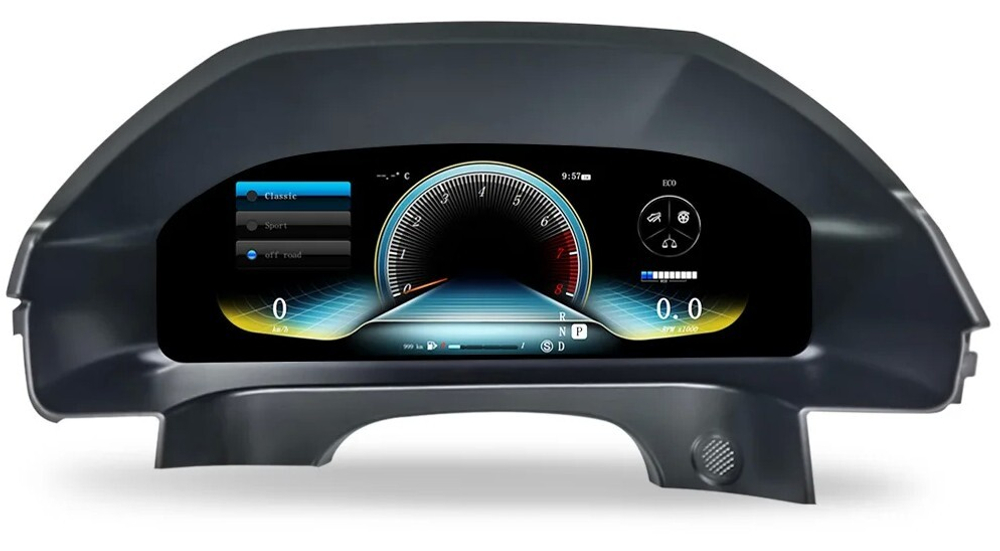 Электронная панель приборов Mercedes-Benz E-класс W212 2009-2012 (NTG 4.0) - 1317B с LCD / ЖК 12.3" экраном QLED