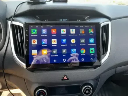 Магнитола для Hyundai Creta 1 2016-2021 - FarCar 407M монитор 10.36" QLED на Android 14, TS18, CarPlay, 4G SIM-слот