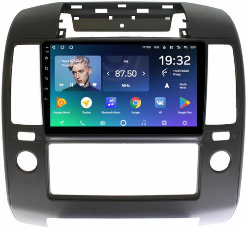 Магнитола для Nissan Navara D40 2004-2014 (кондиционер) - Teyes CC2 PLUS монитор 9" QLED на Android 10, ТОП процессор, 4Гб+64Гб, 4G SIM-слот