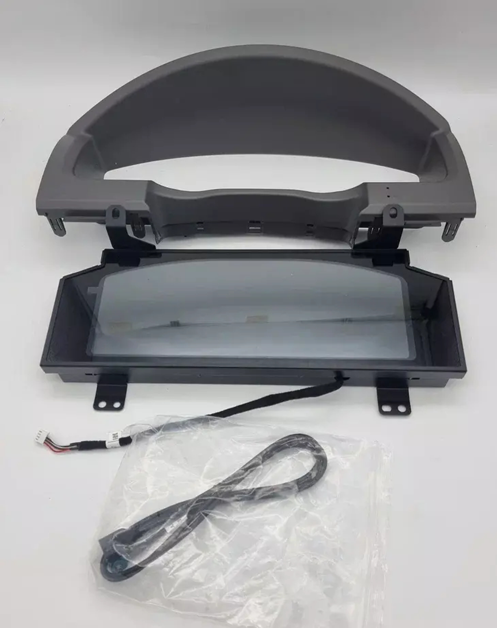 Электронная панель приборов Toyoya Land Cruiser 200 2015-2021 - Kuberg NH-LCD-T02 с сенсорным LCD / ЖК 12.3" экраном QLED