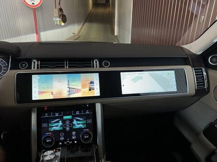 Магнитола для Range Rover 4 2012-2016 (BOSCH) - RDL-2268 мониторы 2x12,25" на Android 10, 8Гб+128Гб, CarPlay, 4G SIM-слот