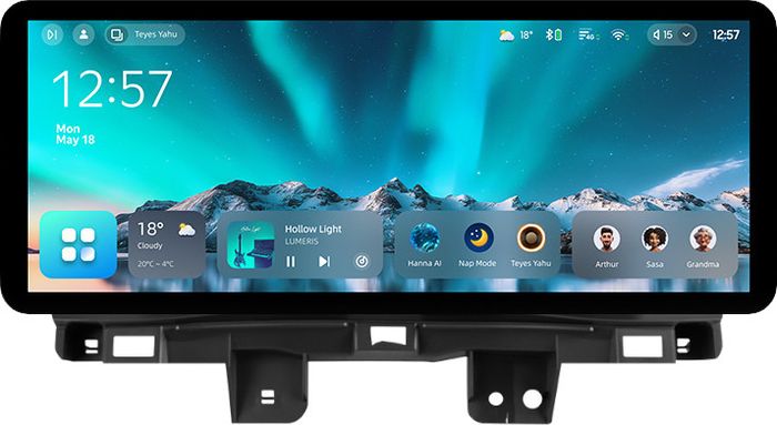 Магнитола для Honda CR-V 4 2012-2016 - Teyes CC4 монитор 12.3" 2K QLED + рамка LUX, Android 14, Быстрейшая, Snapdragon 680, DSP, CarPlay, 4G SIM-слот