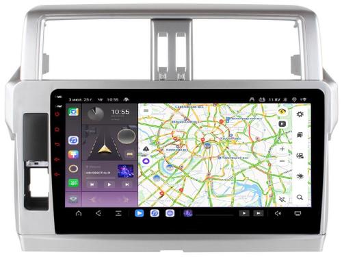 Магнитола для Toyota Land Cruiser Prado 150 2014-2017 - Kuberg QLed, Android 13, TS20, CarPlay, SIM-слот
