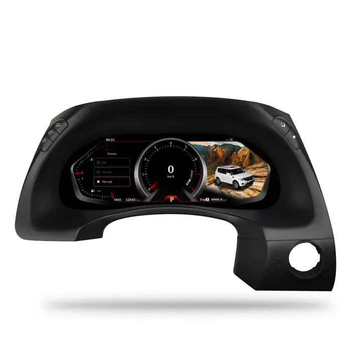 Электронная панель приборов Nissan Patrol Y62 2010-2015- Kuberg NH-LCD-N01 с сенсорным LCD / ЖК 12.3" экраном QLED