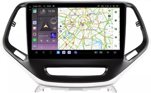 Магнитола для Jeep Cherokee 2014+ - Kuberg EW-1253 QLed+2K, Android 13, TS20, CarPlay, 4G SIM-слот