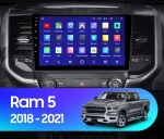 Магнитола для Dodge RAM 5 2018-2023+ - Kuberg SF-9265 QLed, Android 12, TS10, CarPlay, 4G SIM-слот