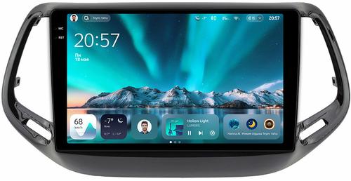 Магнитола для Jeep Compass 2 2016-2022 - Teyes CC4 монитор 10.36" 2K QLED на Android 14, Snapdragon 680, DSP, CarPlay, 4G SIM-слот