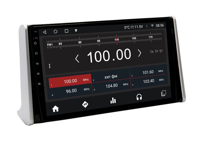 Магнитола для Toyota RAV4 50 2019-2024+ (рынок РФ и ОАЭ) - Kuberg OL-1684-1010-IJ Android 10, CarPlay, 4G SIM-слот