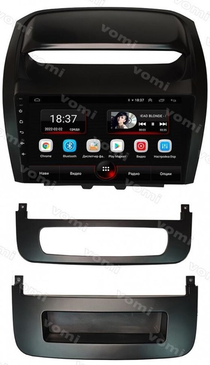 Магнитола для KIA Sorento 2012-2020 (любая комплектация) - ZX531R9-7862 Android 10, ТОП процессор, SIM-слот