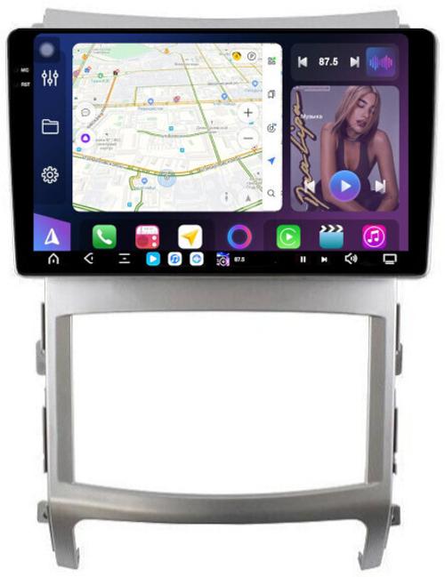 Магнитола для Hyundai ix55 2009-2013 - FarCar GX437M монитор 9.5" 2K QLED на Android 14, TS20, 6+128Гб, CarPlay, 4G SIM-слот