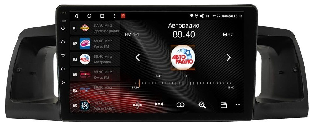 Магнитола для Toyota Corolla 2000-2007 - Vaycar VA77-2063-09V2 на Android 13, 8-ядер, 2Гб-32Гб, 4G SIM-слот