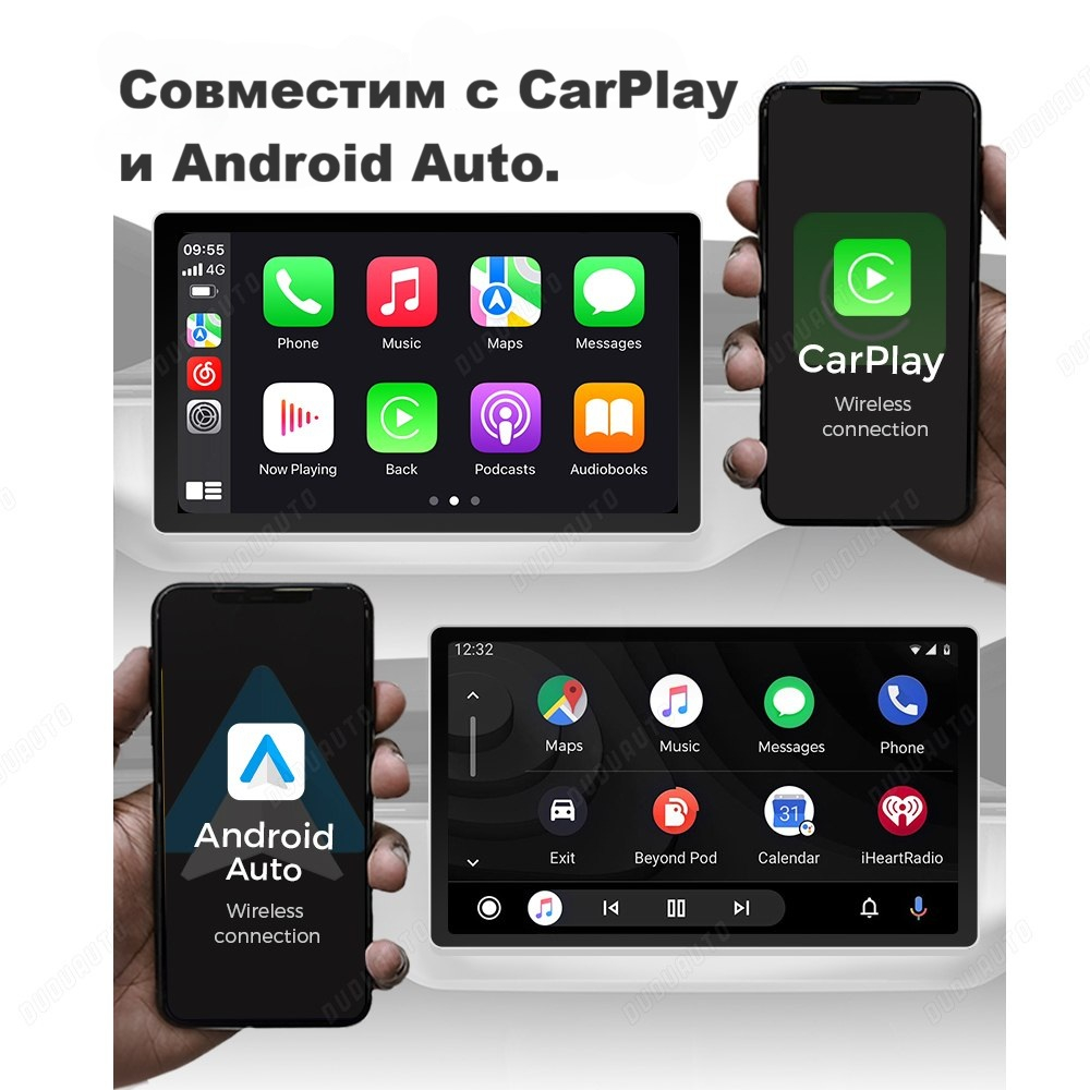 Мультимедиа блок для BMW 2019-2024+ с Carplay и сенсорным экраном - Kuberg DUDU на Android 13, 4G SIM-слот, 8/128Гб