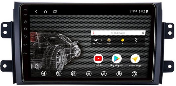 Магнитола для Suzuki SX4 2006-2014 - AK427R9-MTK Android 10