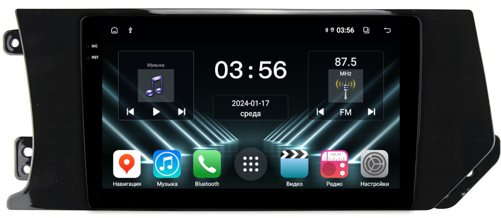 Магнитола для Haval F7, F7x 2019-2022 - FarCar DX3130M монитор 9.5" IPS на Android 13, 4+64Гб, CarPlay