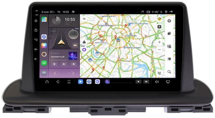 Магнитола для KIA Cerato 4 2018+ - Kuberg OL-9760 QLed, Android 13, TS20, CarPlay, SIM-слот