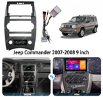 Магнитола для Jeep Commander 2005-2010 - Kuberg SF-9303 IPS, Android 10, 8 ядер (TS18), 4G SIM-слот