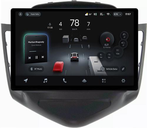Магнитола для Chevrolet Cruze 1 2009-2012 (рамка черная) - Teyes CC4-PRO монитор 13" 2K QLED на Android 13, Snapdragon 778G, ИИ, CarPlay, DSP, 4G SIM-слот