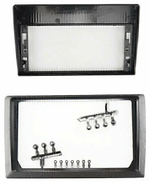 Магнитола для Mercedes-Benz G W463 2000-2006, C-класс W203 2000-2004 (рамка большая) - Teyes LUX ONE ROUND монитор 12.3" 2K QLED на Android 10, CarPlay, 4G SIM-слот