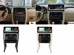 Магнитола для Nissan Patrol Y62, Infiniti QX56/QX80 2010-2019 - Kuberg цвет беж, монитор 17", Android 13, Быстрая, CarPlay, 4 SIM-слот, беспроводная зарядка