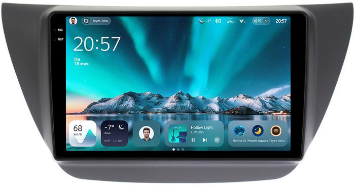 Магнитола для Mitsubishi Lancer 9, Cedia, Evolution 7-9 - Teyes CC4 монитор 9.2" 2K QLED на Android 14, Быстрейшая, Snapdragon 680, DSP, CarPlay, 4G SIM-слот