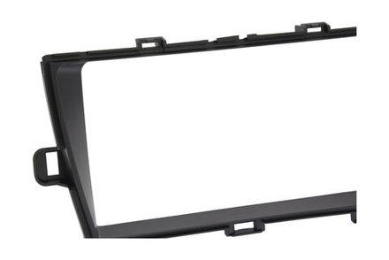 Комплект рамки с разъёмами 9" Toyota Prius 2009-2015 XW30 черная лев. руль