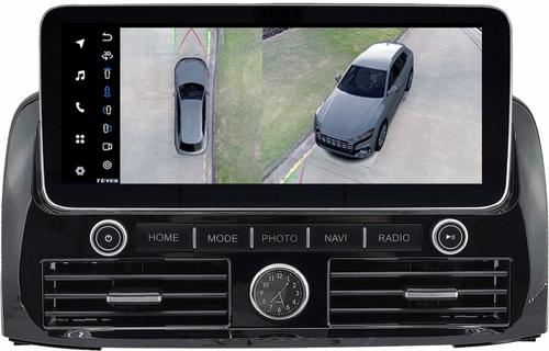 Магнитола для Toyota Land Cruiser Prado 120, Lexus GX470 (JBL, экран климата внизу) - Teyes LUX ONE 360 монитор 12.3" на Android 10, CarPlay, 4G SIM-слот, 4 камеры в комплекте, 6/128ГБ